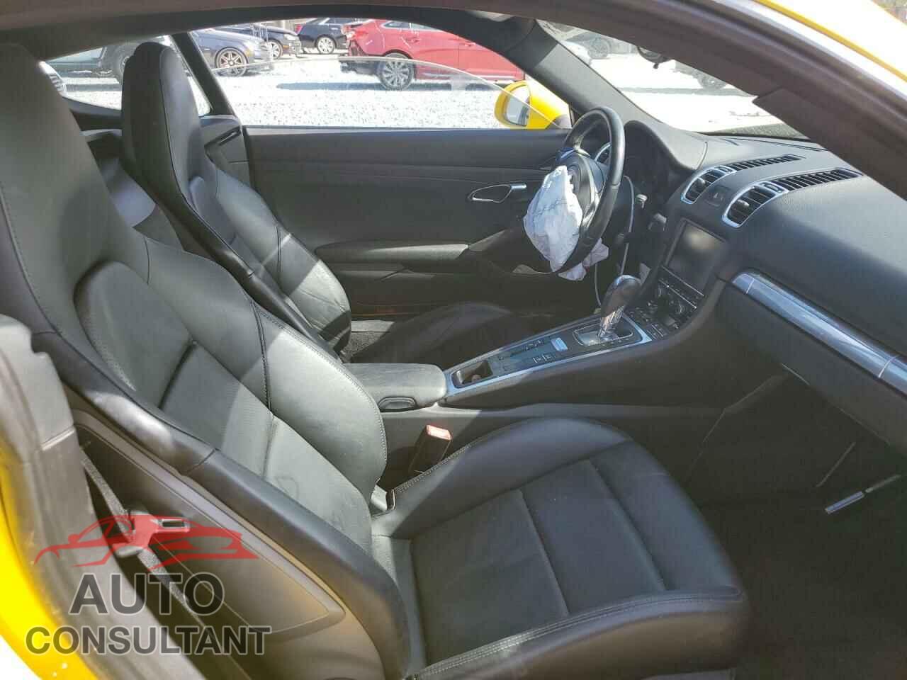 PORSCHE CAYMAN 2016 - WP0AA2A87GK170954