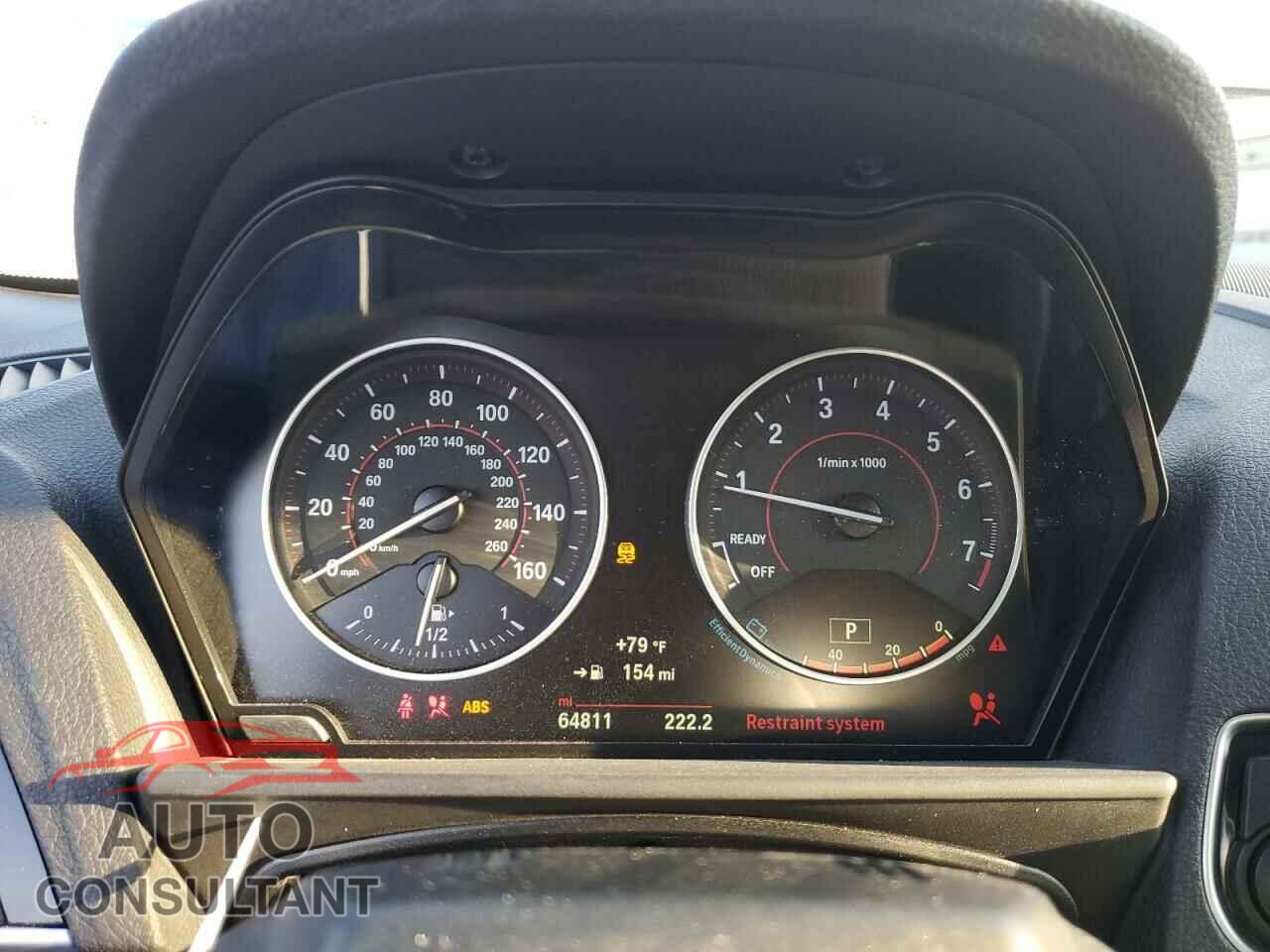BMW 2 SERIES 2016 - WBA1K9C54GV322323