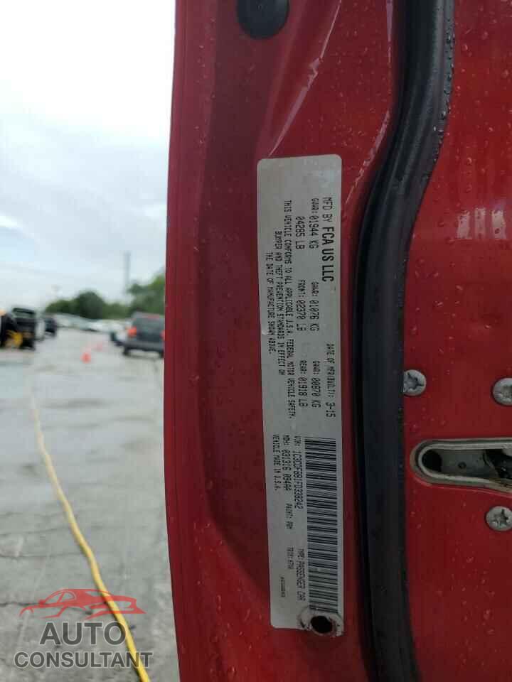 DODGE DART 2015 - 1C3CDFBB1FD338242