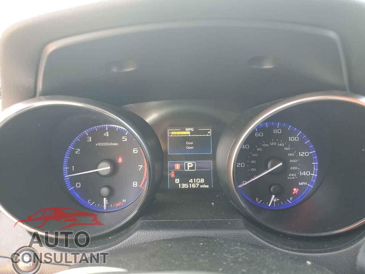 SUBARU OUTBACK 2016 - 4S4BSBLC9G3244433
