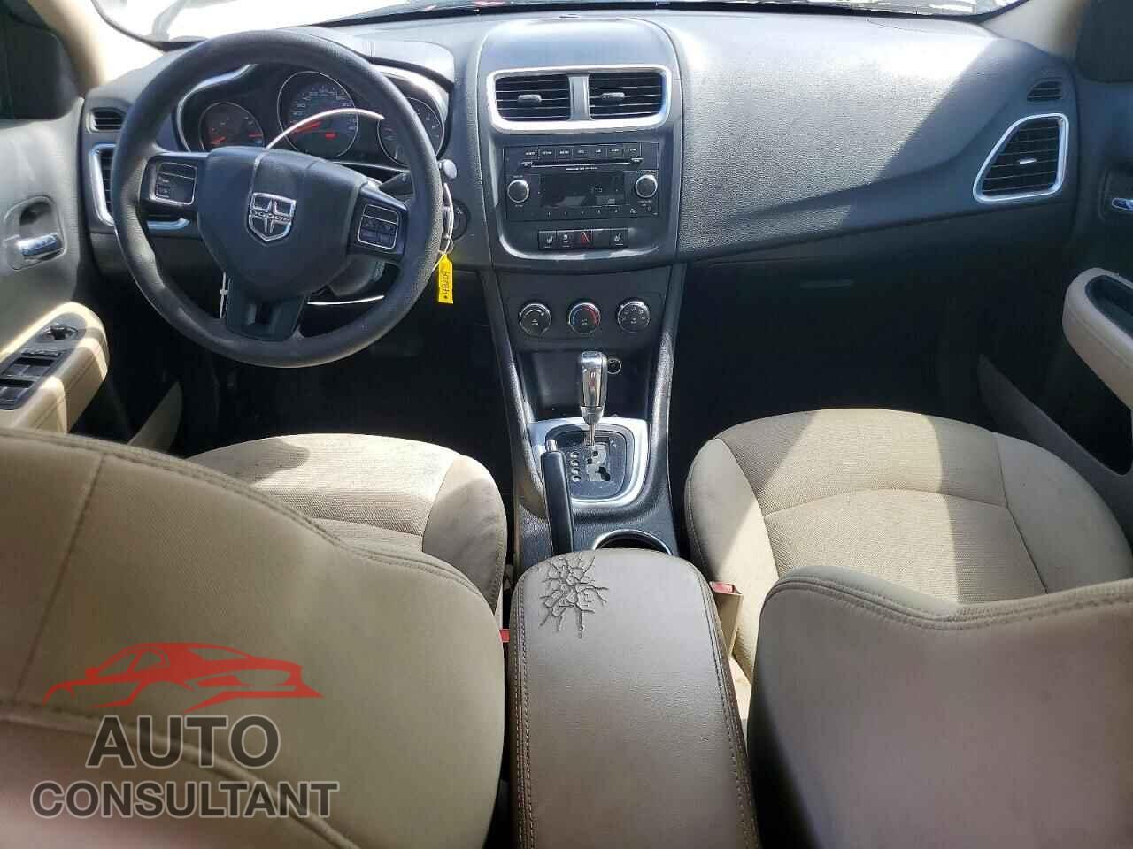 DODGE AVENGER 2012 - 1C3CDZAG9CN309642