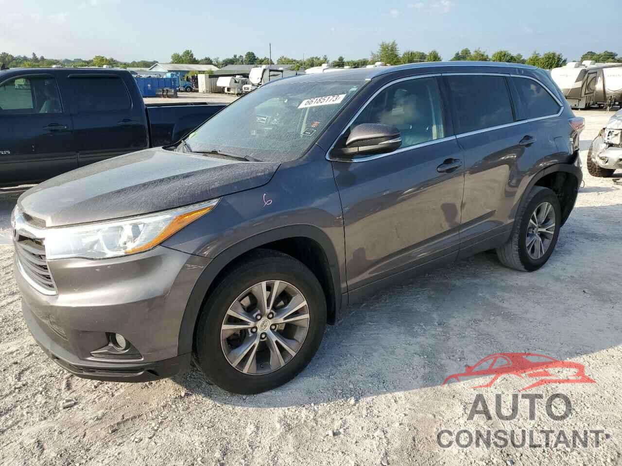 TOYOTA HIGHLANDER 2015 - 5TDKKRFH1FS065465