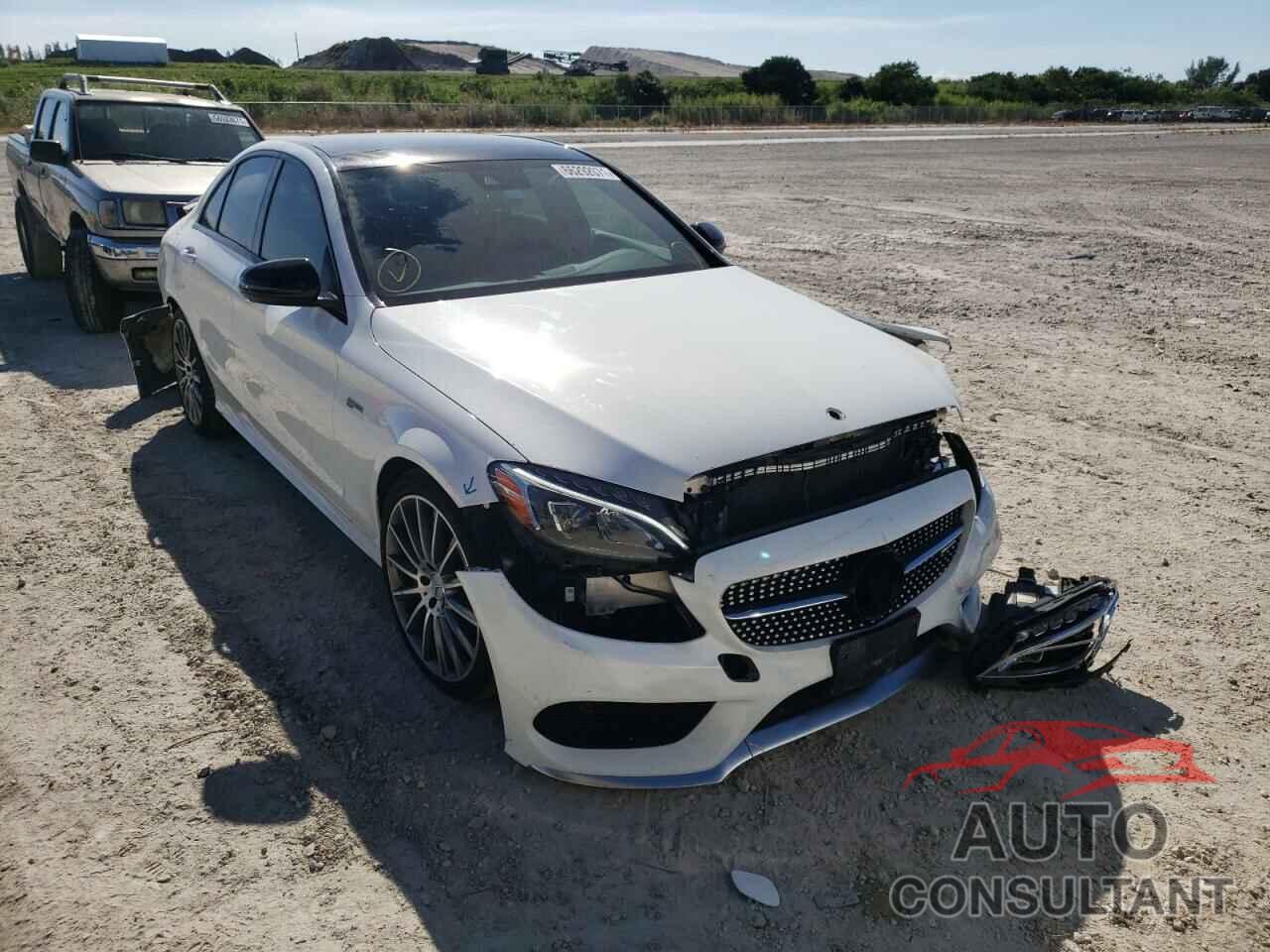 MERCEDES-BENZ C-CLASS 2017 - 55SWF6EB5HU185633