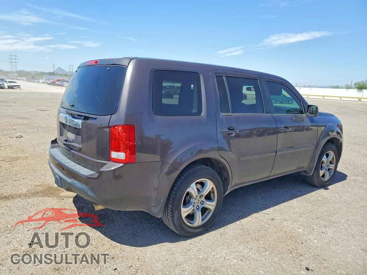 HONDA PILOT 2012 - 5FNYF3H47CB007107