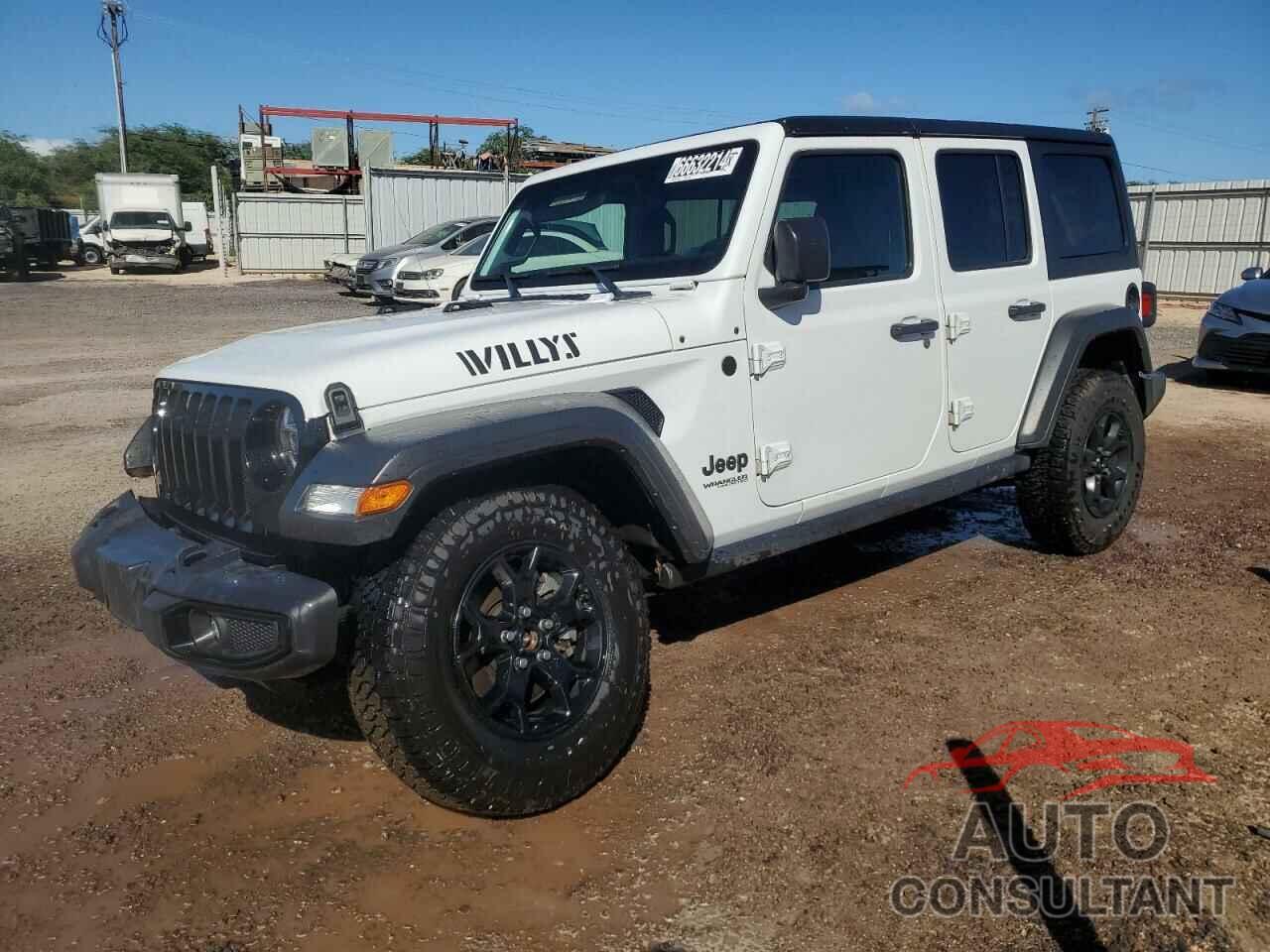 JEEP WRANGLER 2022 - 1C4HJXDN4NW200186