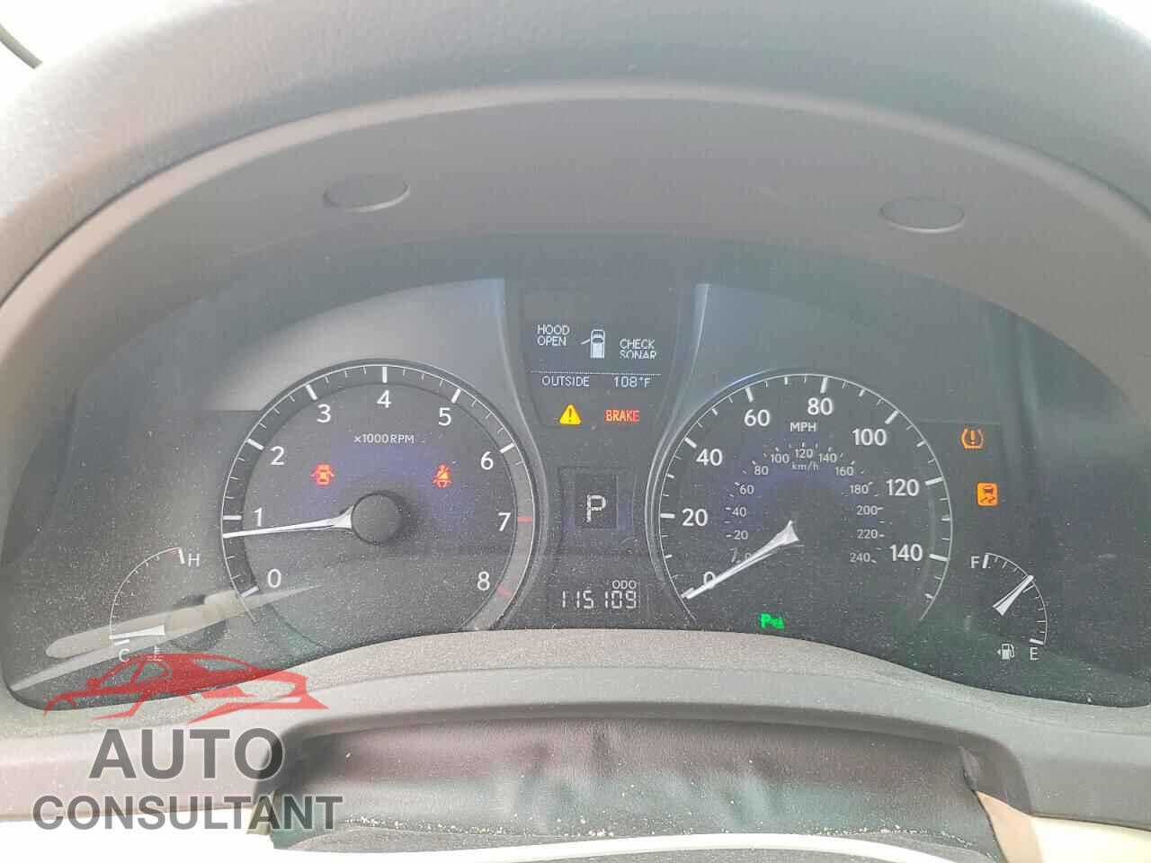 LEXUS RX350 2010 - 2T2BK1BAXAC021729