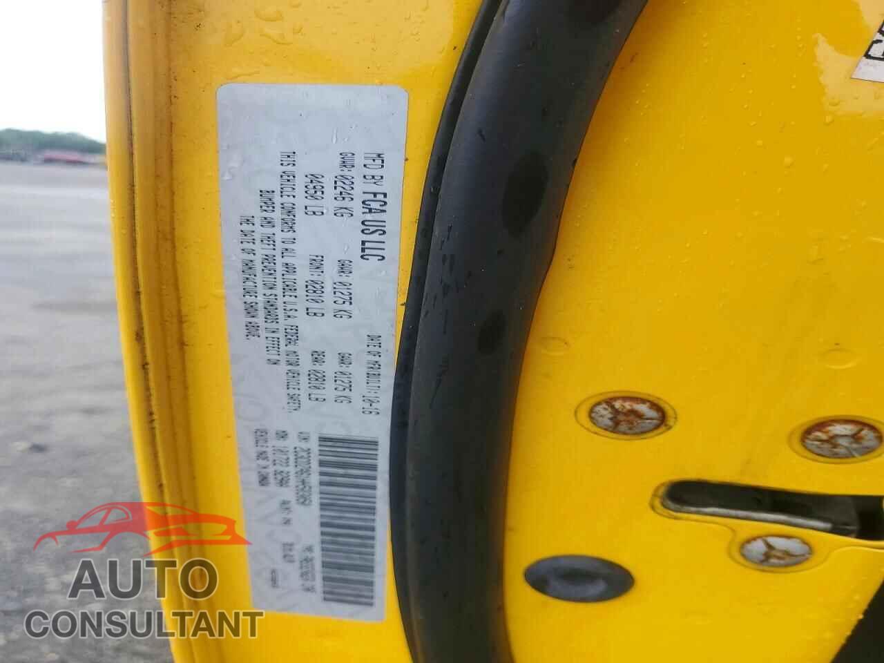 DODGE CHALLENGER 2017 - 2C3CDZAG1HH503050