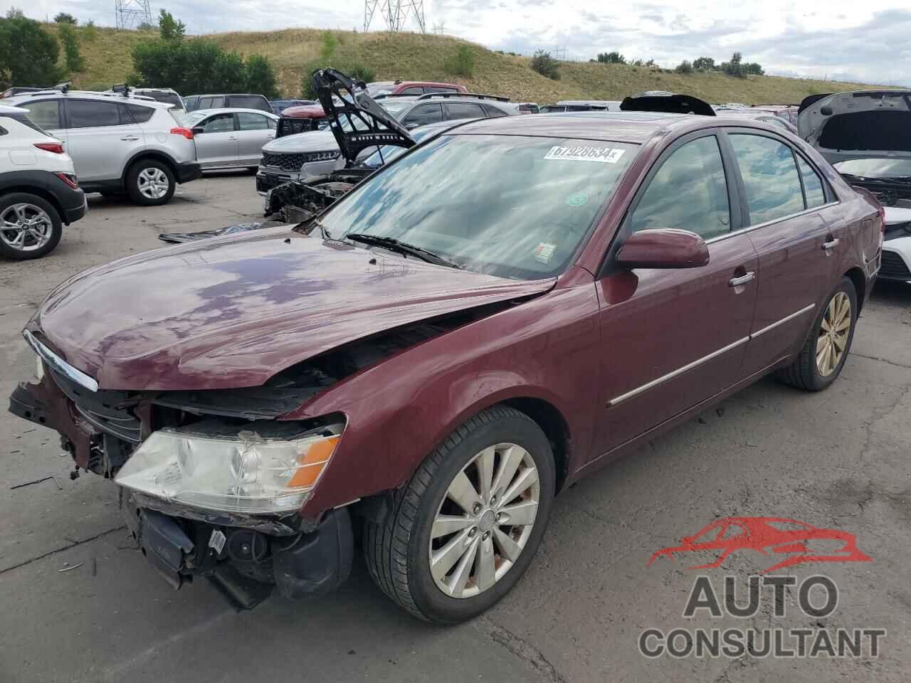 HYUNDAI SONATA 2009 - 5NPEU46C79H410684