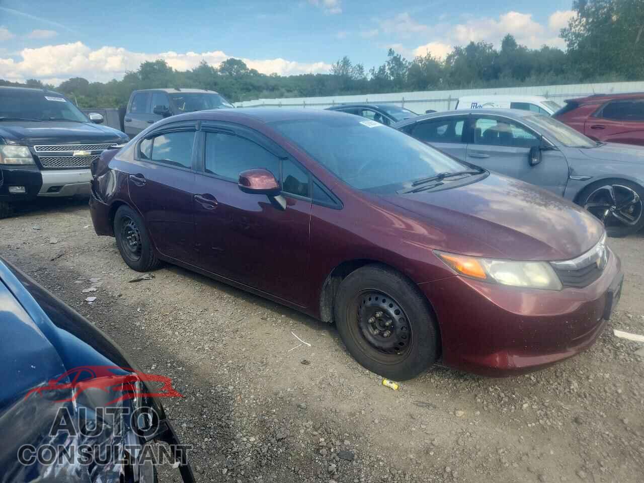 HONDA CIVIC 2012 - 2HGFB2F52CH571882