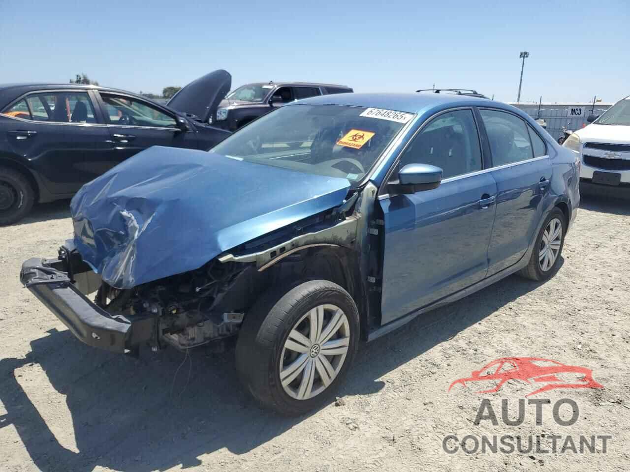 VOLKSWAGEN JETTA 2017 - 3VW2B7AJ3HM281672