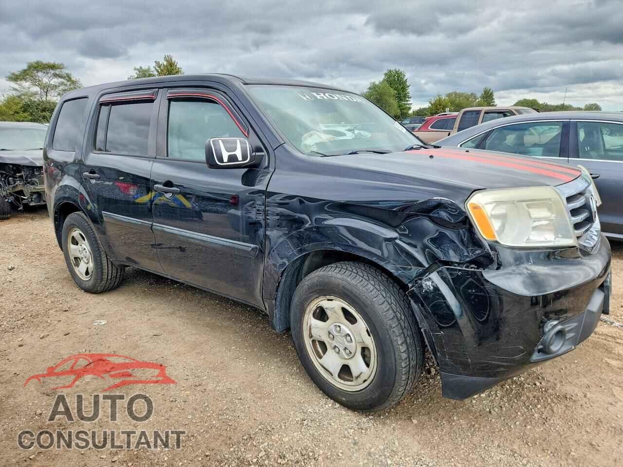 HONDA PILOT 2013 - 5FNYF4H24DB023772