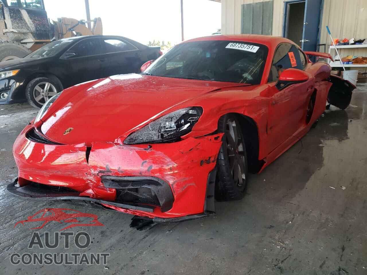 PORSCHE CAYMAN 2021 - WP0AC2A82MS289243
