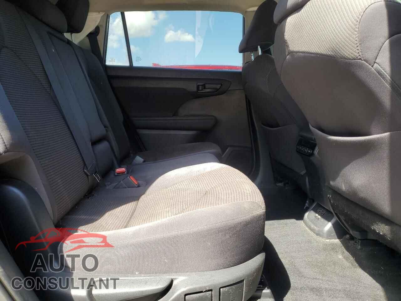 TOYOTA HIGHLANDER 2020 - 5TDCZRAH2LS024328