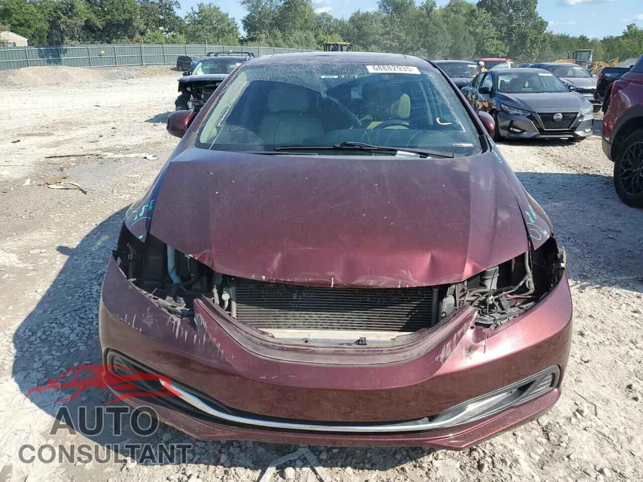 HONDA CIVIC 2013 - 19XFB2F89DE022735
