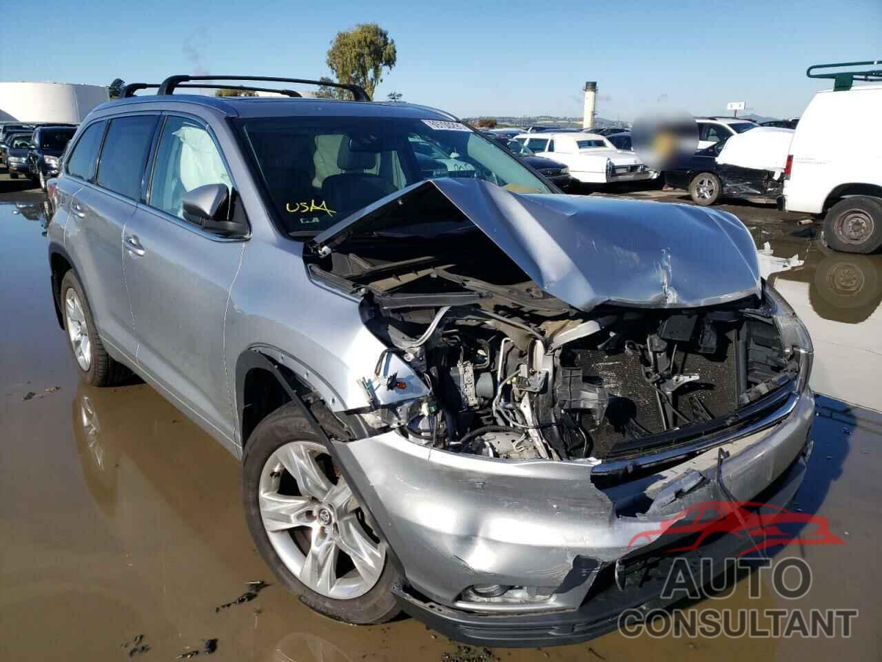 TOYOTA HIGHLANDER 2016 - 5TDDKRFHXGS309771