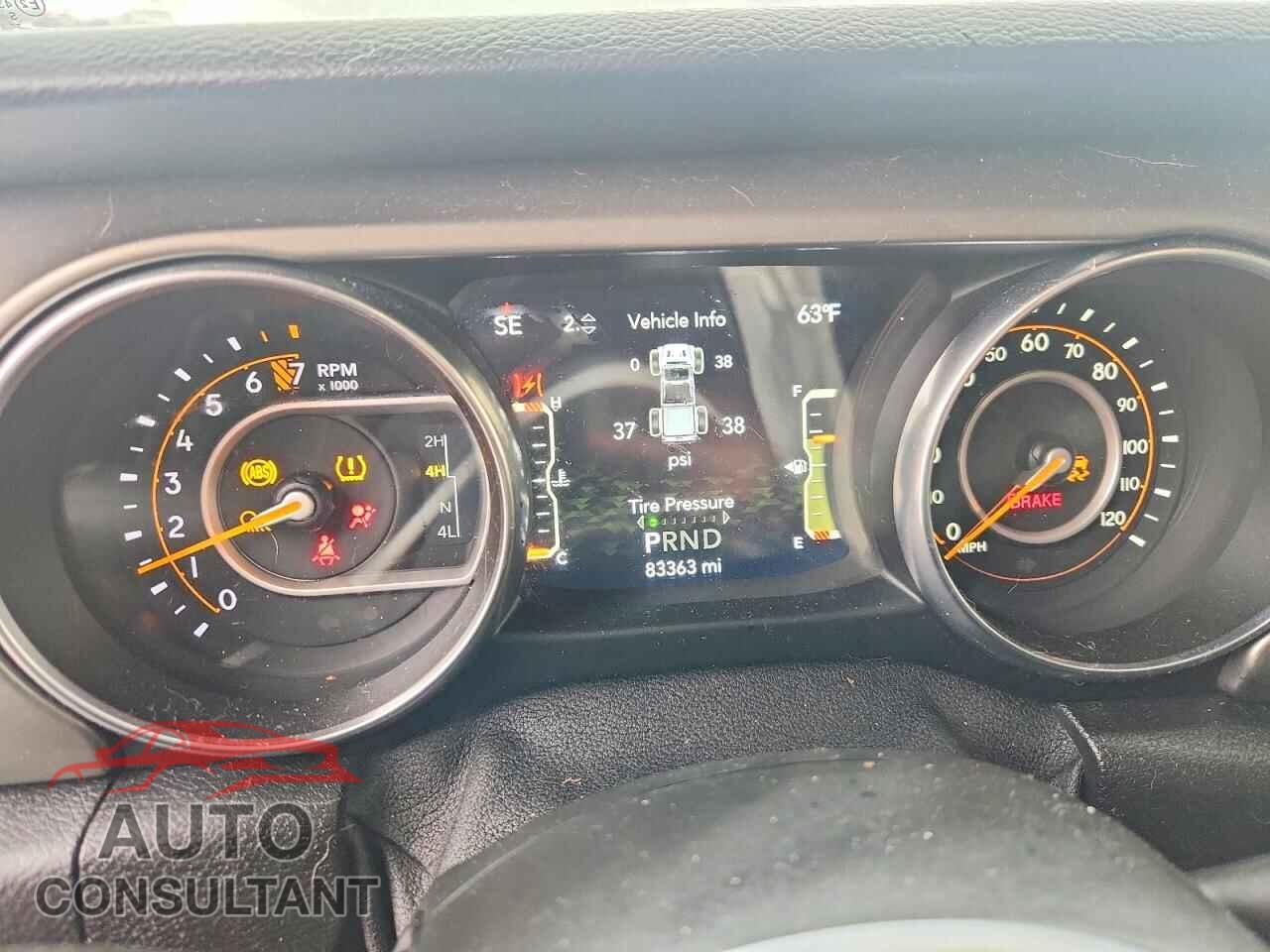 JEEP GLADIATOR 2021 - 1C6HJTAG1ML522595