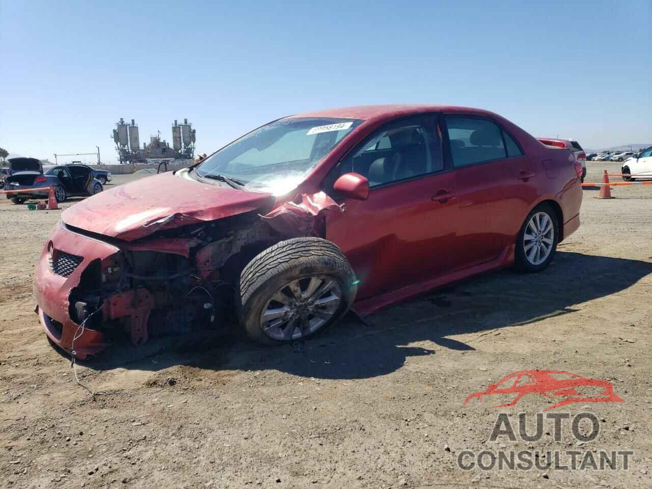 TOYOTA COROLLA 2010 - 2T1BU4EE1AC447288