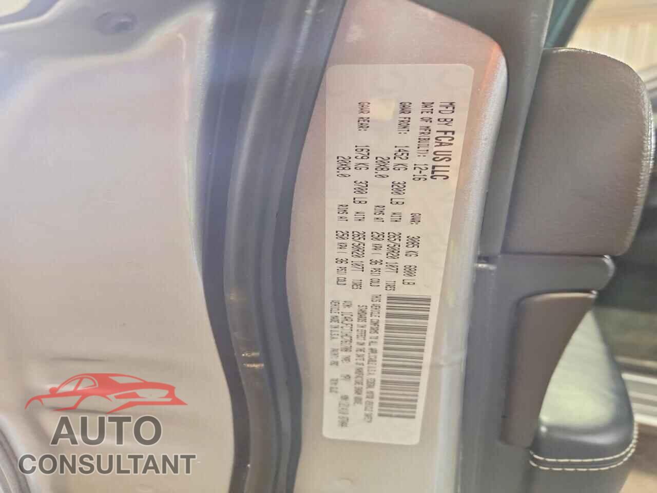 JEEP CHEROKEE 2017 - 1C4RJFCT1HC761708