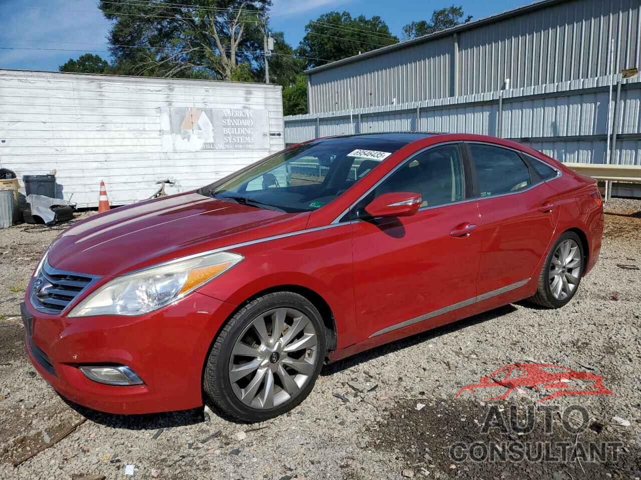 HYUNDAI AZERA 2013 - KMHFH4JG3DA213476
