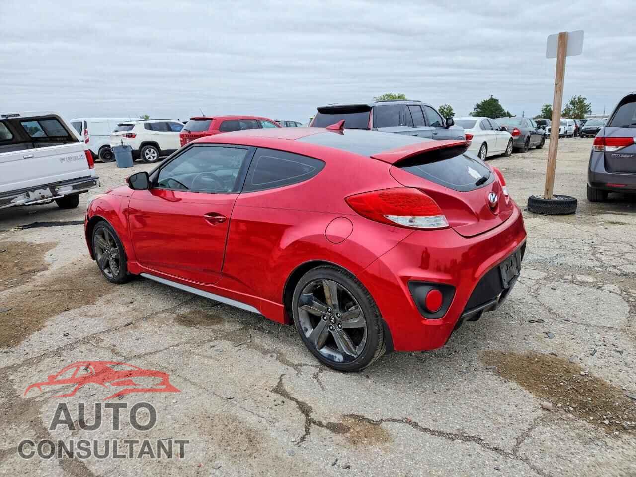 HYUNDAI VELOSTER 2014 - KMHTC6AE7EU210656