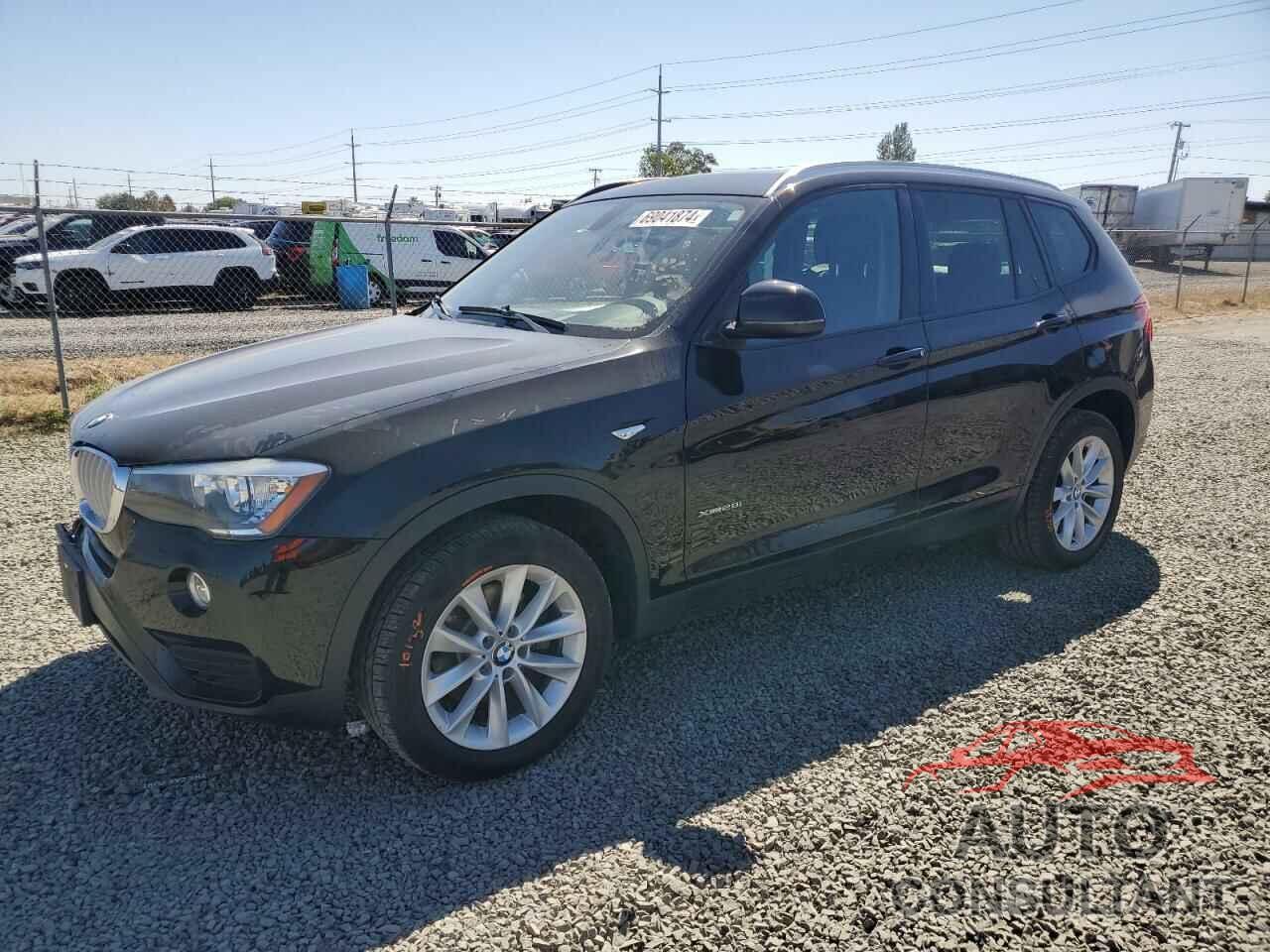 BMW X3 2016 - 5UXWX9C56G0D66753