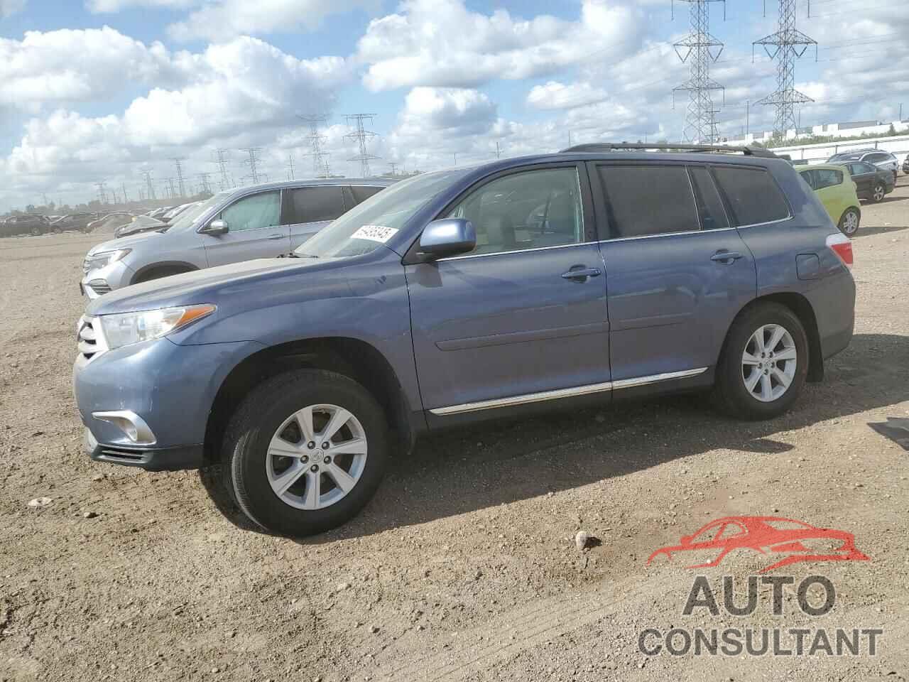 TOYOTA HIGHLANDER 2012 - 5TDBK3EH0CS130834