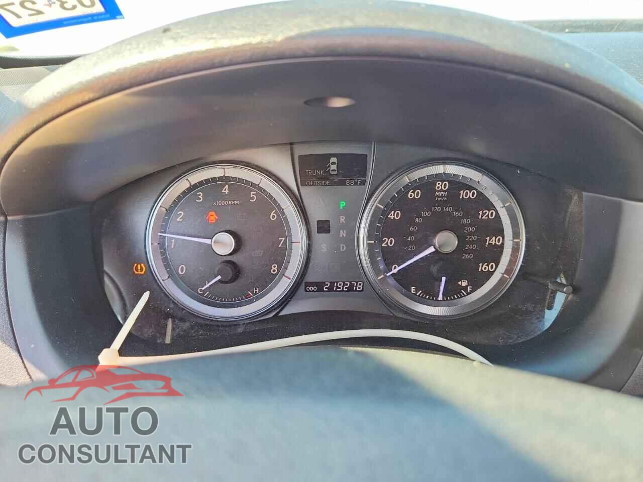 LEXUS ES350 2011 - JTHBK1EG3B2433610