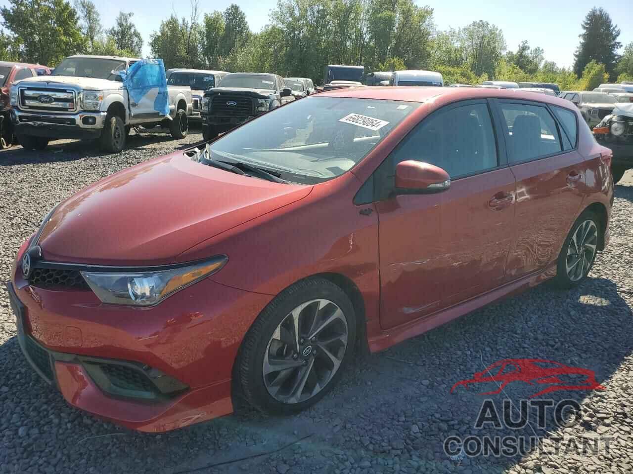 TOYOTA SCION 2016 - JTNKARJE1GJ510166