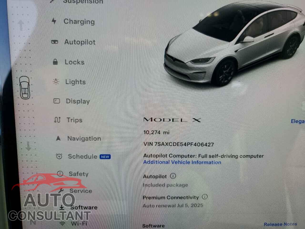 TESLA MODEL X 2023 - 7SAXCDE54PF406427