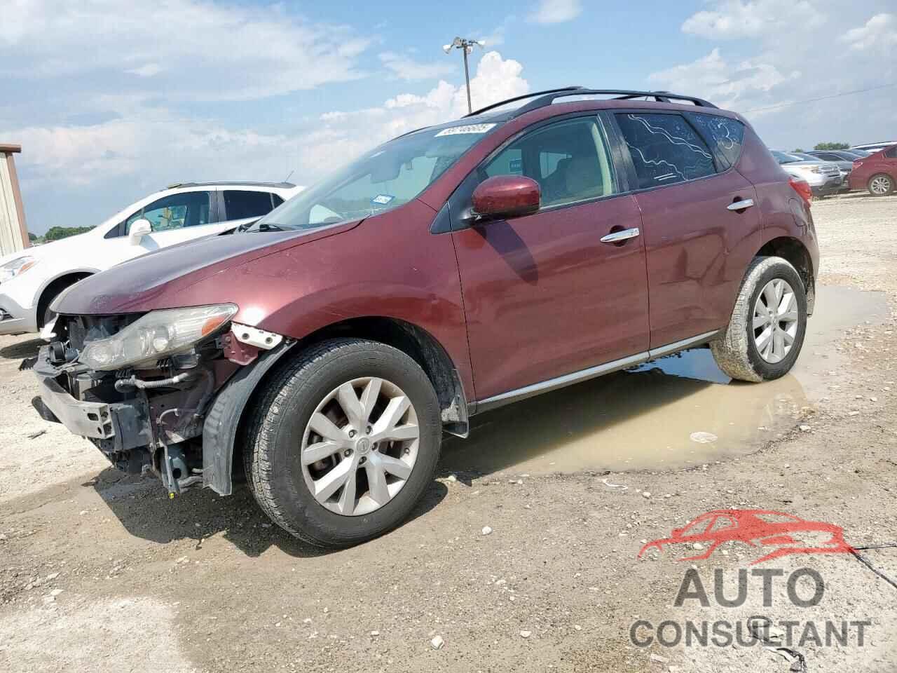 NISSAN MURANO 2012 - JN8AZ1MU8CW101421