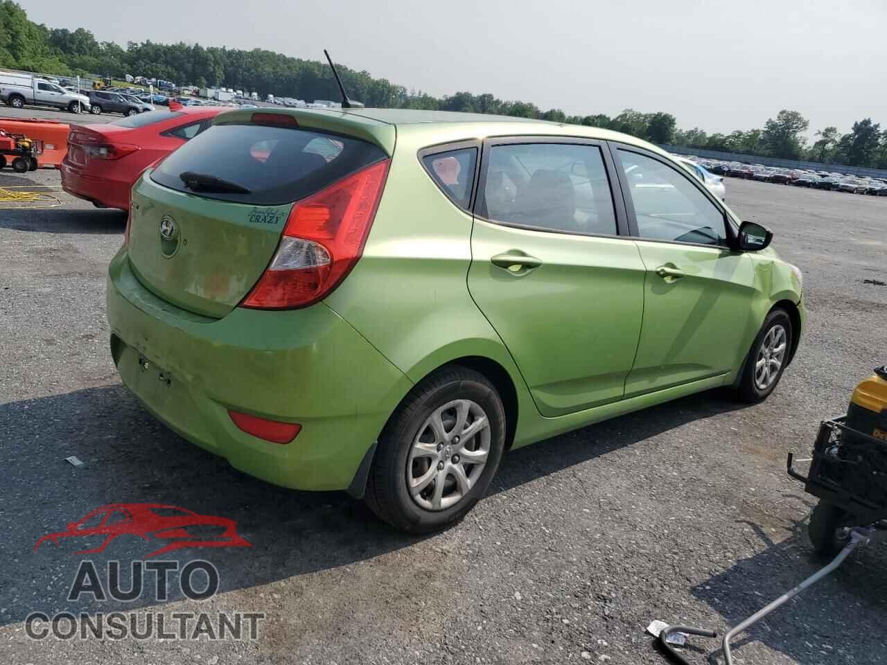 HYUNDAI ACCENT 2012 - KMHCT5AE8CU017018