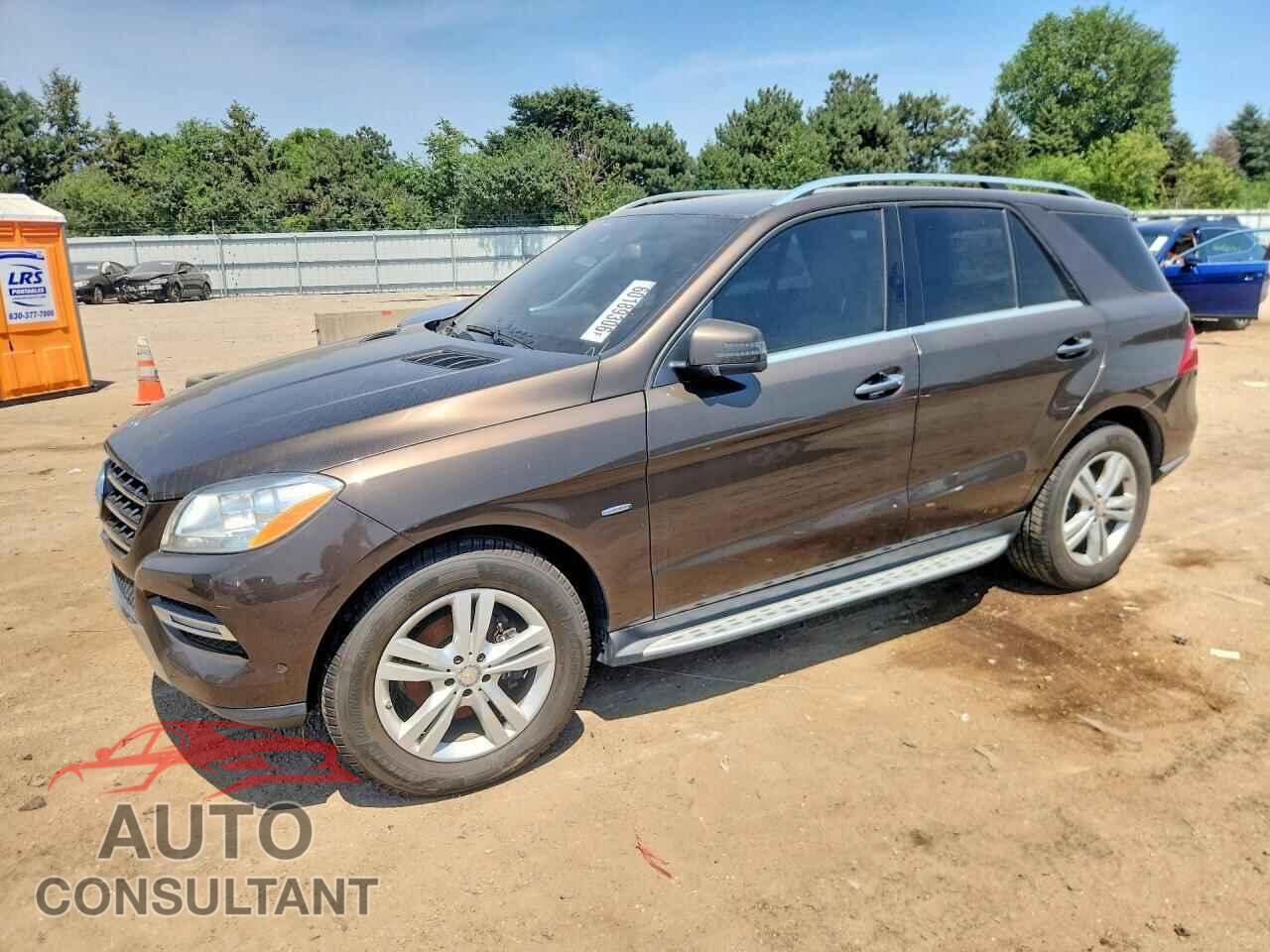 MERCEDES-BENZ M-CLASS 2012 - 4JGDA2EB4CA047353