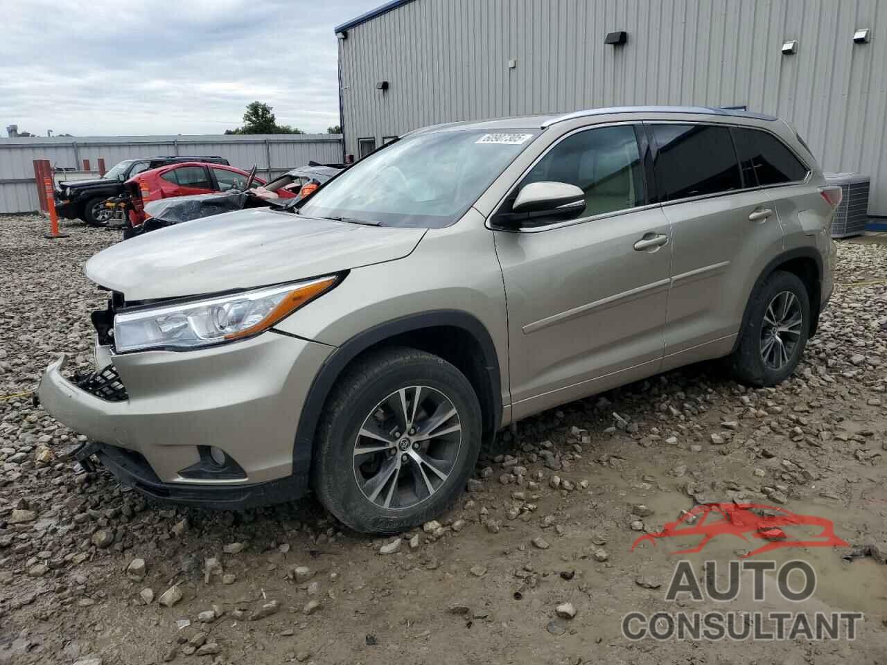 TOYOTA HIGHLANDER 2016 - 5TDJKRFH4GS226632