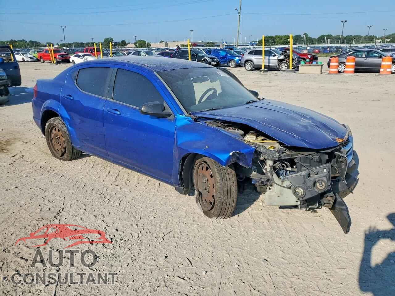 DODGE AVENGER 2013 - 1C3CDZAB9DN757238