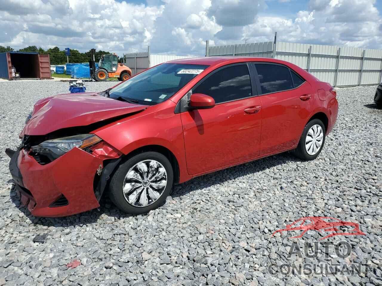 TOYOTA COROLLA 2017 - 2T1BURHEXHC847532