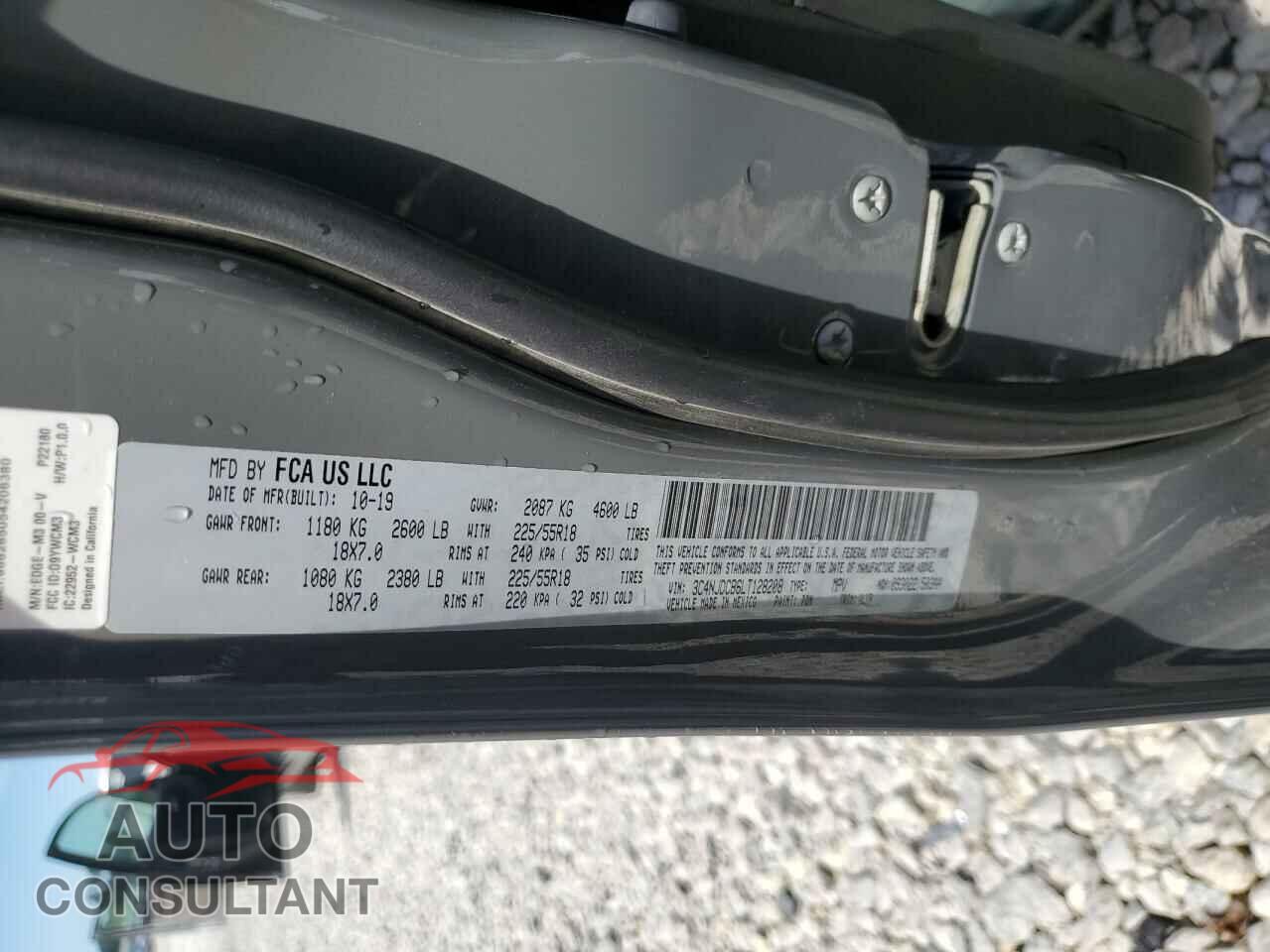JEEP COMPASS 2020 - 3C4NJDCB6LT128208