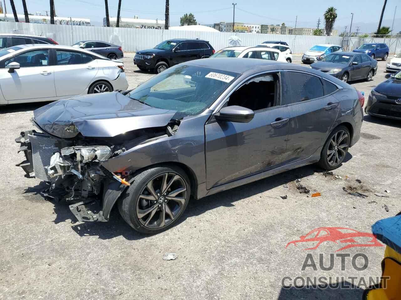 HONDA CIVIC 2019 - 2HGFC2F83KH534622