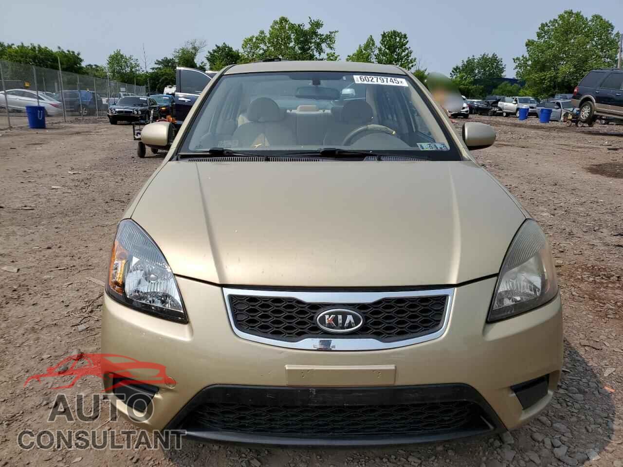 KIA RIO 2010 - KNADH4A33A6651435