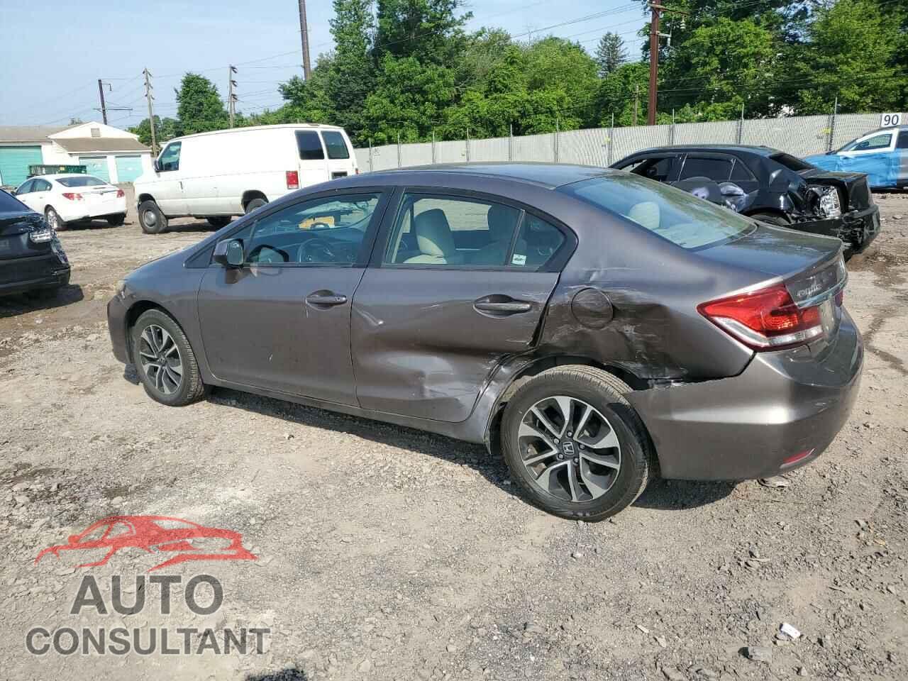 HONDA CIVIC 2013 - 19XFB2F80DE287429