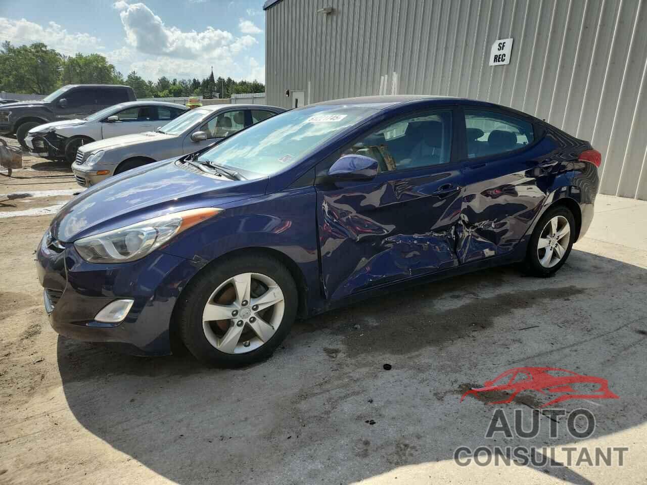 HYUNDAI ELANTRA 2012 - 5NPDH4AE3CH069283
