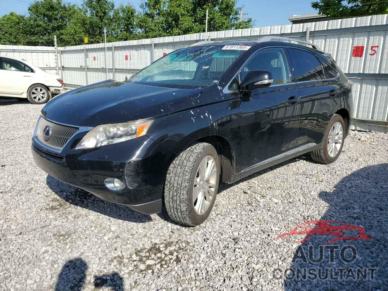 LEXUS RX450 2010 - JTJBC1BA1A2016738