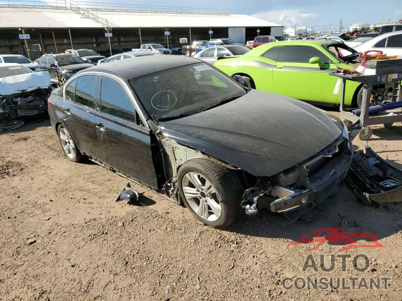 BMW 3 SERIES 2017 - WBA8B9G39HNU52087