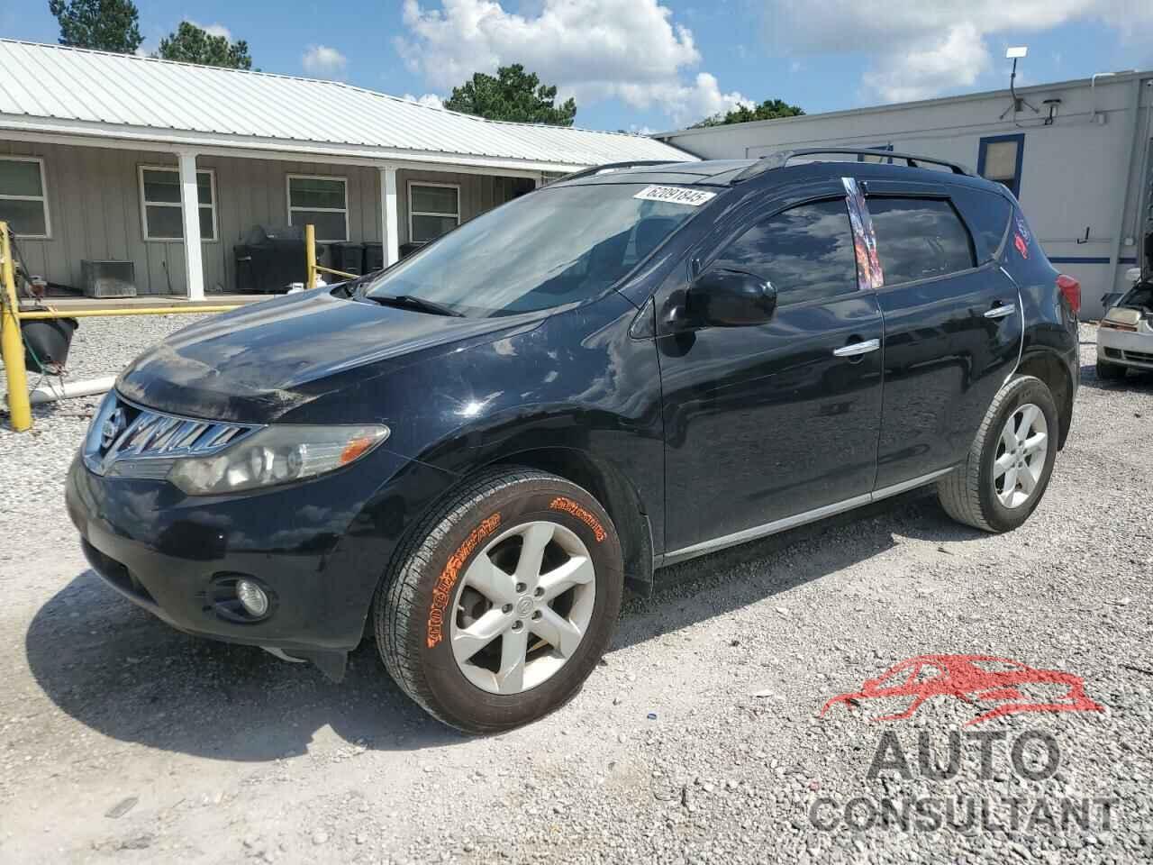NISSAN MURANO 2010 - JN8AZ1MW9AW102799