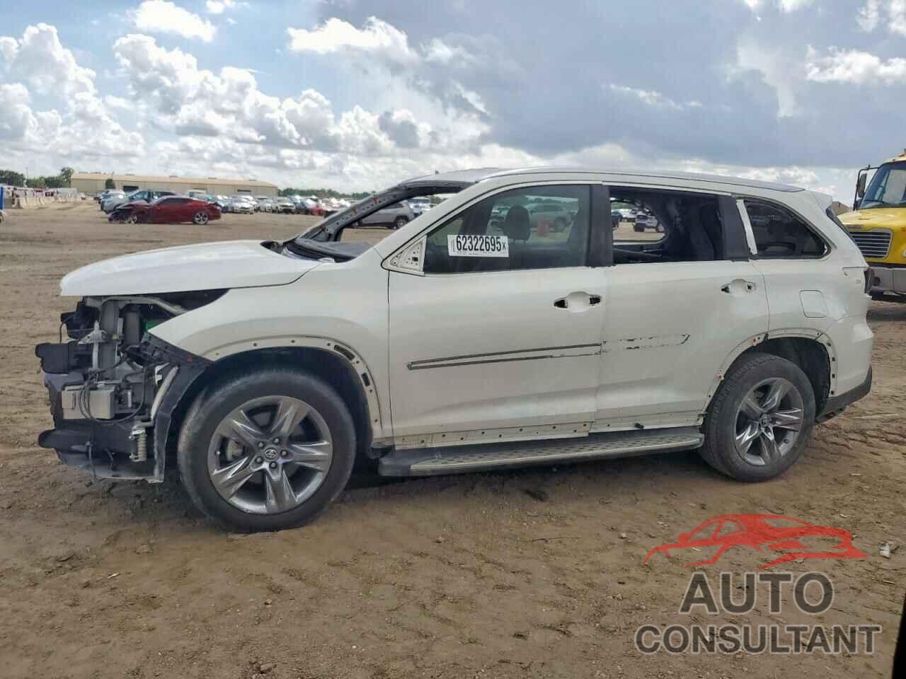 TOYOTA HIGHLANDER 2019 - 5TDDZRFH7KS720789