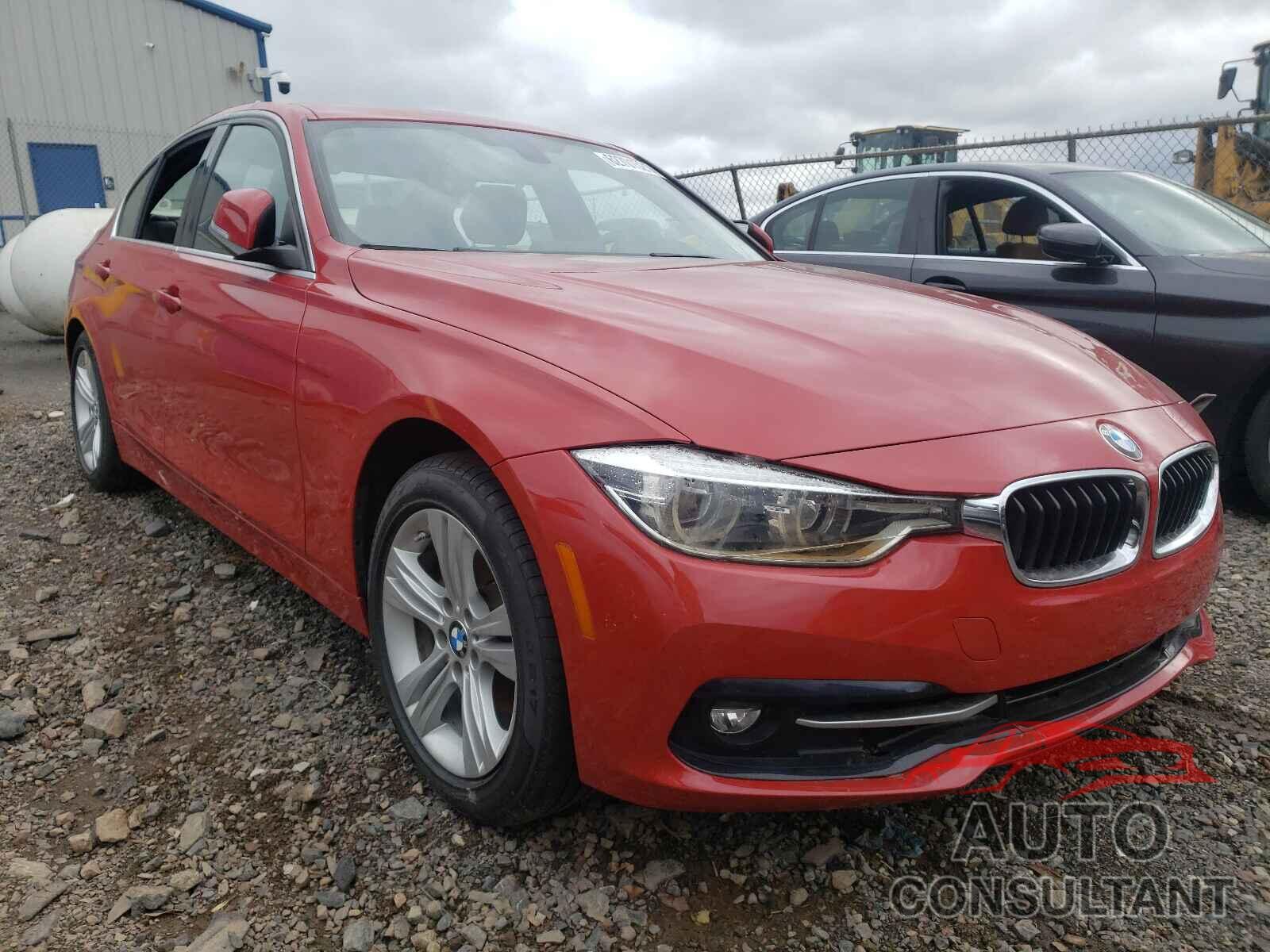 BMW 3 SERIES 2018 - WBA8D9C51JEM32889