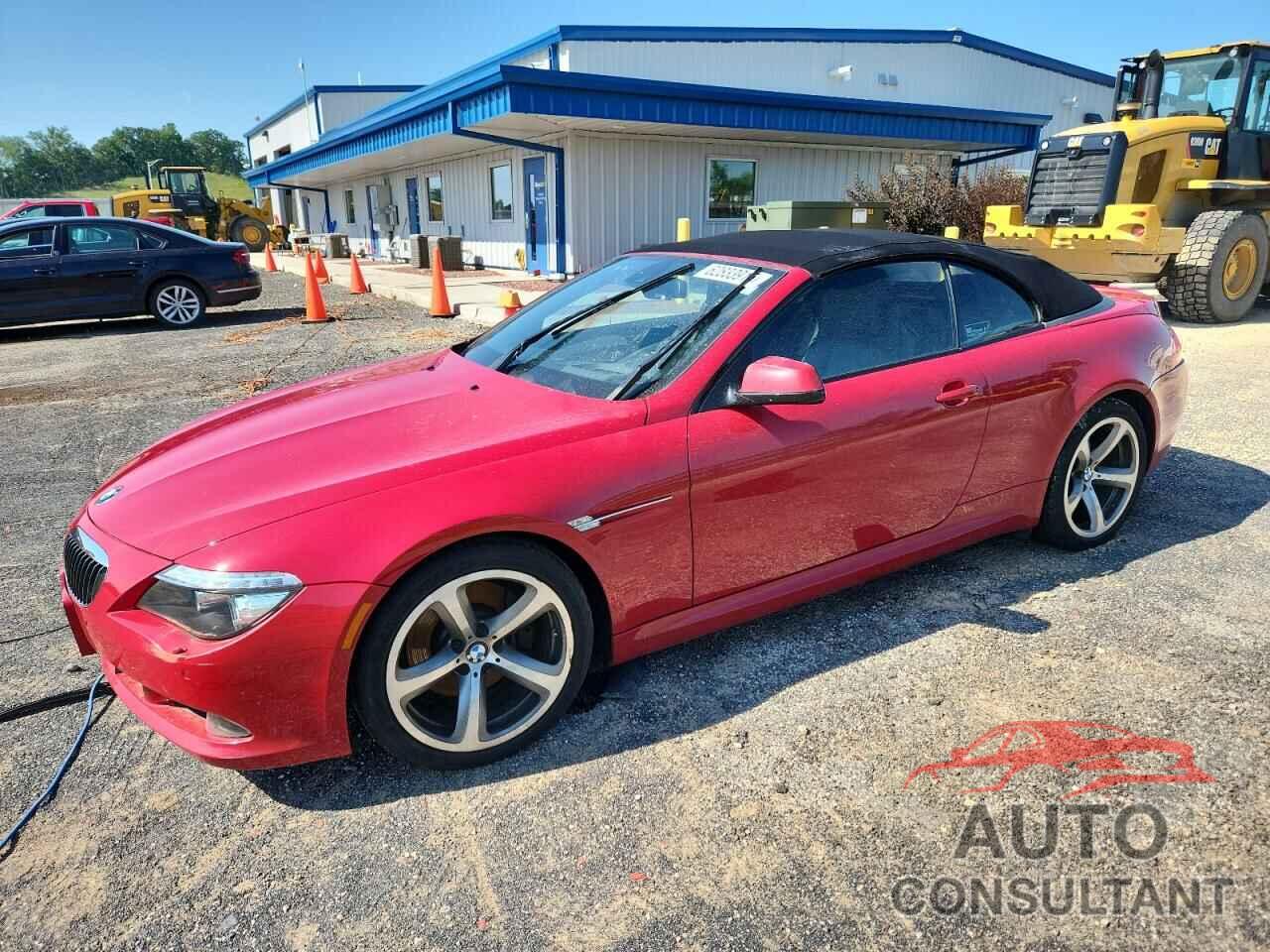 BMW 6 SERIES 2010 - WBAEB5C51AC225531