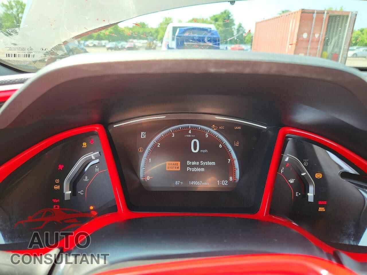 HONDA CIVIC 2019 - 2HGFC2F83KH593444