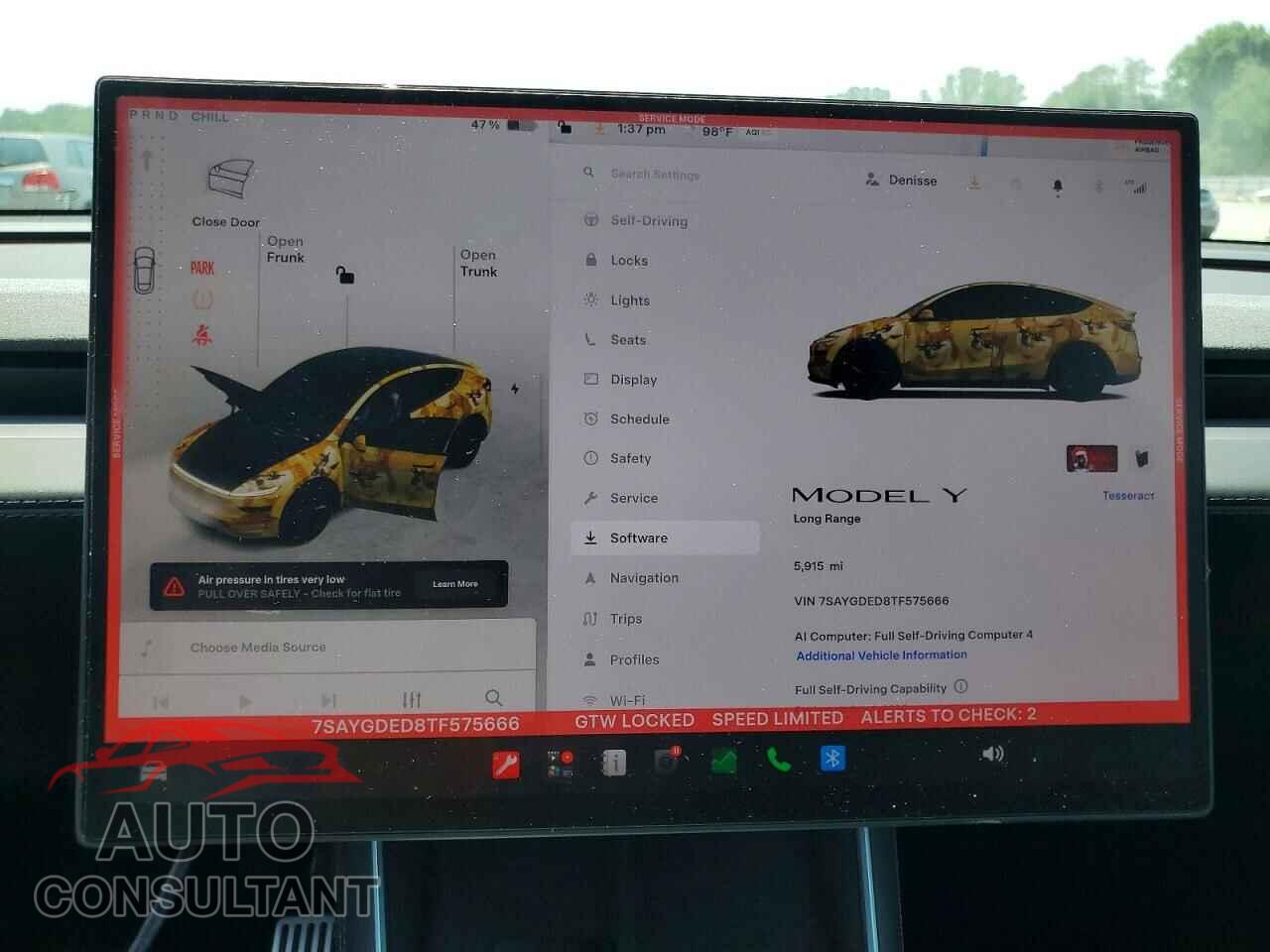 TESLA MODEL Y 2026 - 7SAYGDED8TF575666