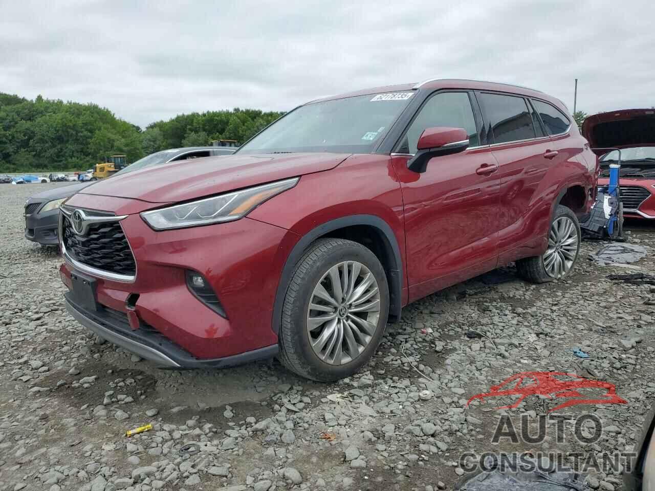 TOYOTA HIGHLANDER 2022 - 5TDFZRBH6NS216625