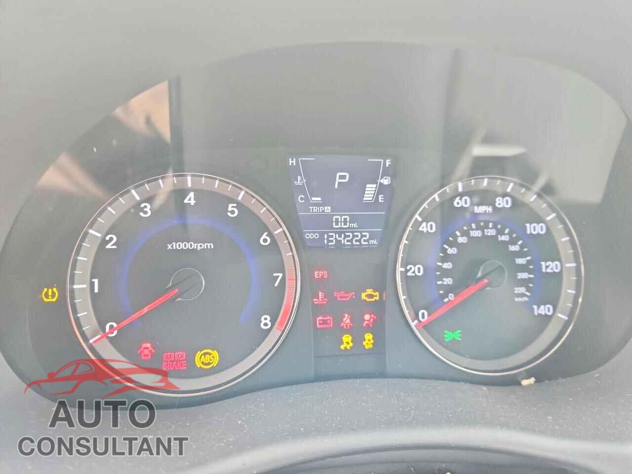 HYUNDAI ACCENT 2013 - KMHCT4AE3DU585964